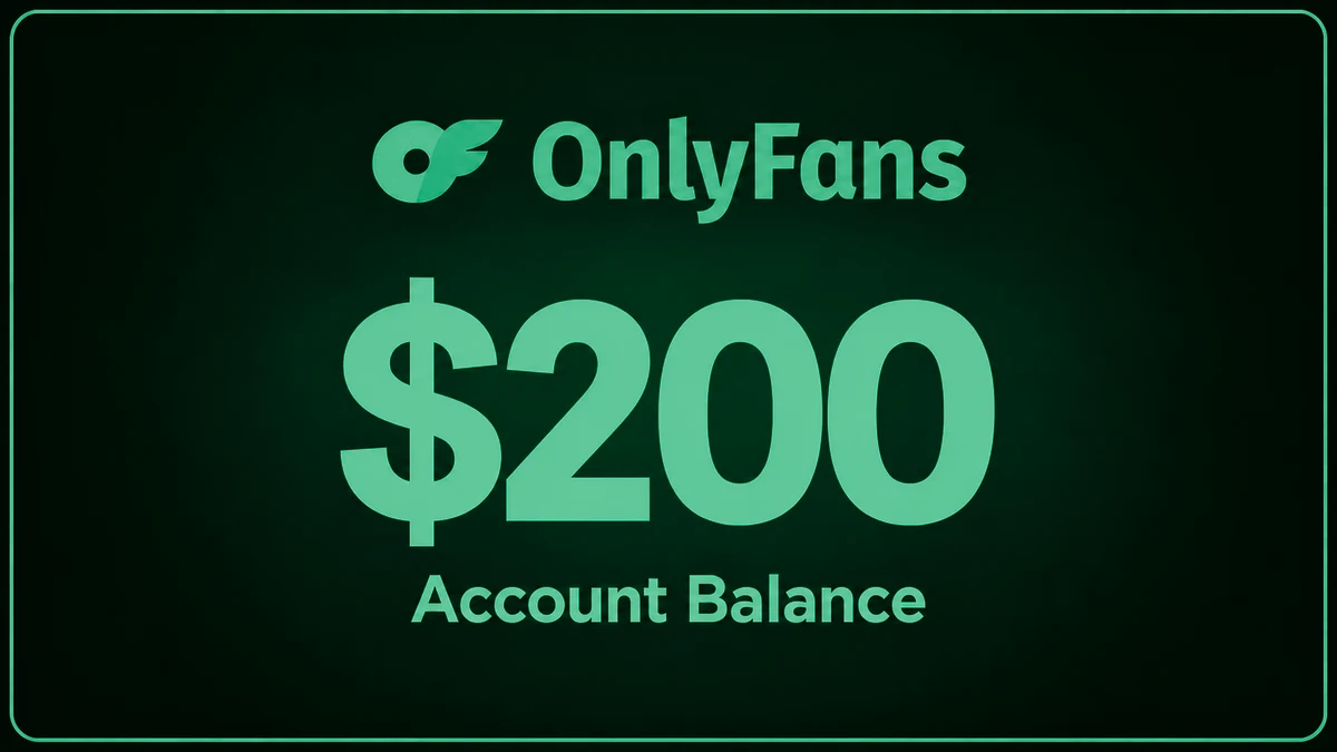 OnlyFans Balance $200