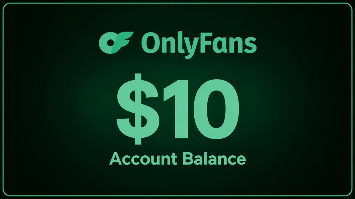 OnlyFans Balance $10